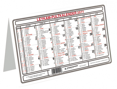 Pultkalender KA713 Format 240x150 mm